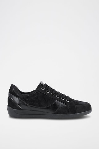 Baskets en cuir Myria - Noir