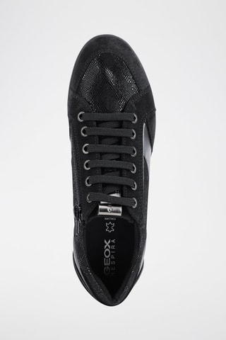 Baskets en cuir Myria - Noir