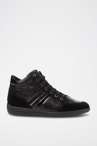 Baskets montantes en cuir D Myira B - Noir
