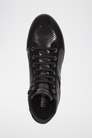 Baskets montantes en cuir D Myira B - Noir