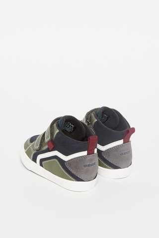 Baskets montantes en cuir Kilwi - Bleu marine