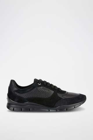 Baskets en cuir Sukie A  - Noir