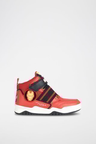 Baskets montantes Iron Man Avengers Marvel Perth B. D  - Rouge