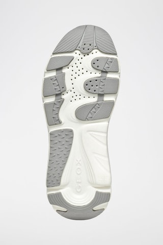 Baskets plateformes en cuir nappa Diamanta E  - Gris