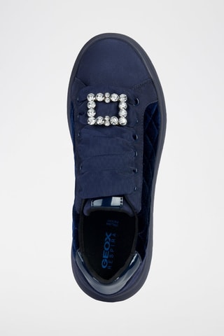 Baskets plateformes en nubuck Spherica Ec4.1 F  - Bleu