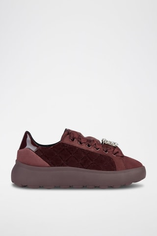 Baskets plateformes en nubuck Spherica Ec4.1 F  - Marron