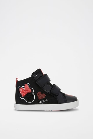 Baskets montantes en nubuck Minnie Disney Kilwi G. D  - Noir