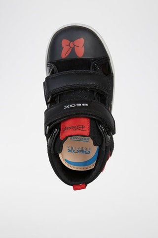 Baskets montantes en nubuck Minnie Disney Kilwi G. D  - Noir