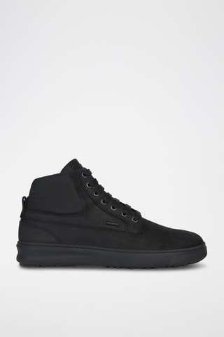 Baskets montantes en cuir Cervino - Black