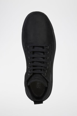 Baskets montantes en cuir Cervino - Black
