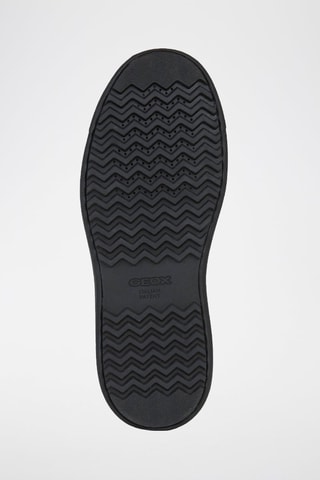 Baskets montantes en cuir Cervino - Black