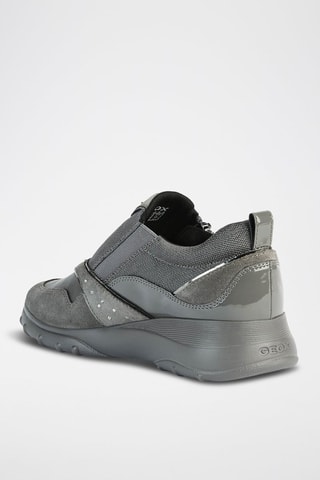 Baskets en nubuck Alleniee - Gris foncé