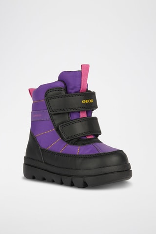 Après-ski fourrés Willaboom - Violet et noir