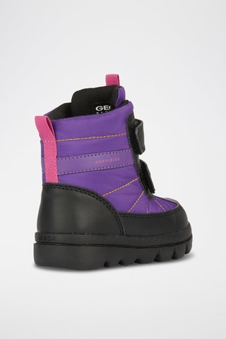 Après-ski fourrés Willaboom - Violet et noir
