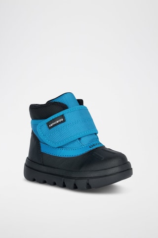 Après-ski fourrés Willaboom - Bleu clair et noir