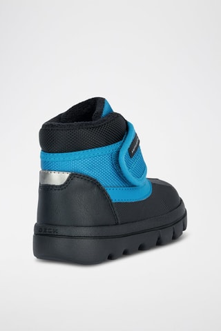 Après-ski fourrés Willaboom - Bleu clair et noir