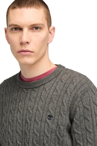 Pull en laine Cable - Gris