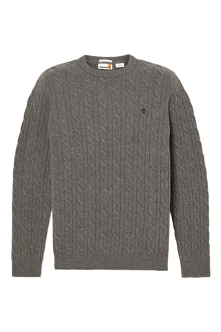 Pull en laine Cable - Gris