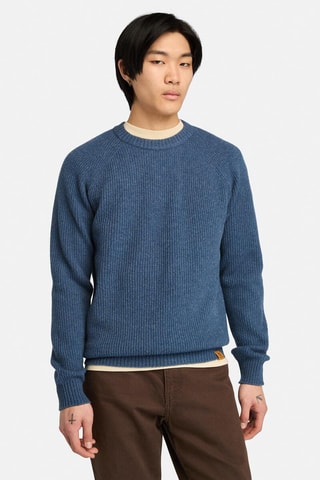 Pull en laine - Gris chiné