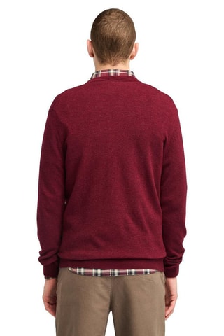 Pull en mérinos Cohas Brook - Bordeaux