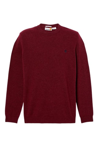 Pull en mérinos Cohas Brook - Bordeaux