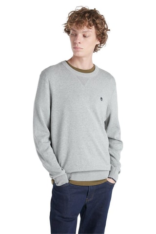 Pull Johns River - Gris clair chiné
