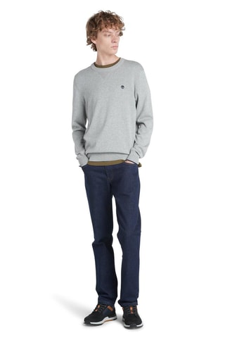 Pull Johns River - Gris clair chiné