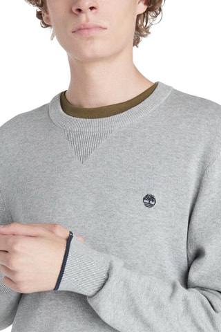 Pull Johns River - Gris clair chiné