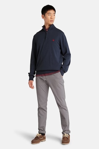 Pull Williams River Bleu marine