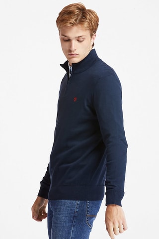 Pull Williams River Bleu marine