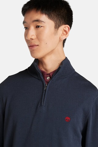 Pull Williams River Bleu marine