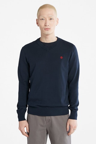 Pull Williams River Bleu marine