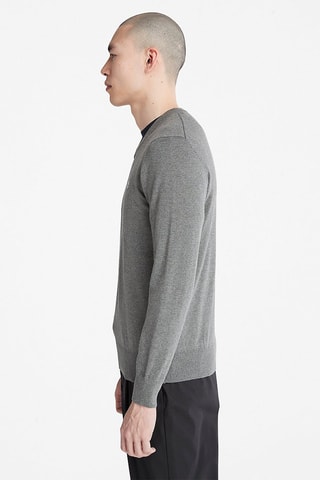 Pull Williams River Gris foncé chiné