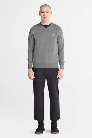 Pull Williams River Gris foncé chiné