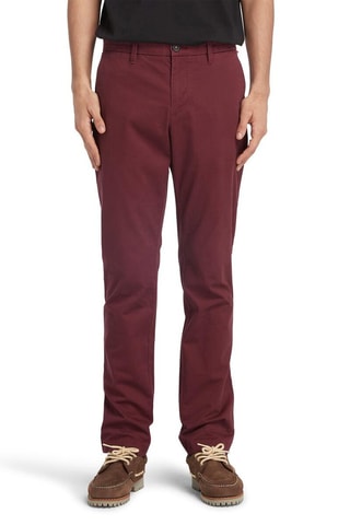 Chino slim Claremont - Bordeaux