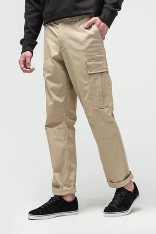 Pantalon cargo - Beige clair