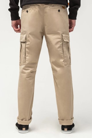 Pantalon cargo - Beige clair