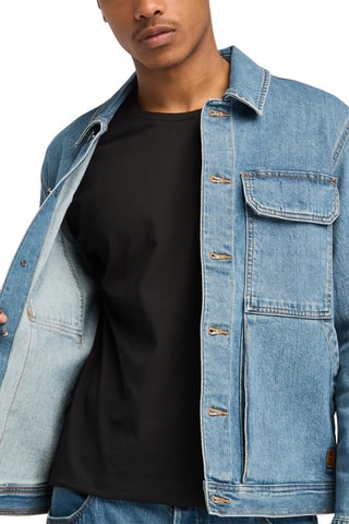 Veste en jean Refibra - Bleu clair