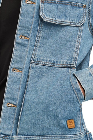 Veste en jean Refibra - Bleu clair