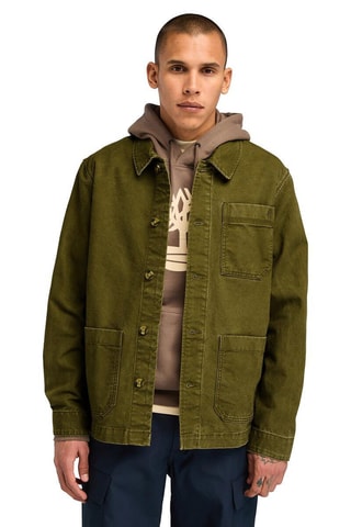 Veste en jean - Vert olive