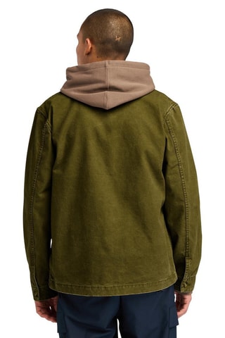 Veste en jean - Vert olive