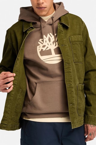 Veste en jean - Vert olive
