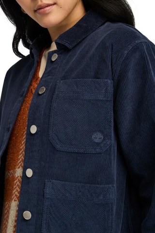 Veste en velours Kempshire - Bleu marine