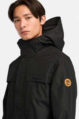 Parka à capuche Benton - Noir