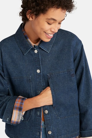 Veste en jean Denim - Bleu foncé