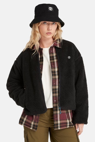 Bomber polaire Sherpa Noir