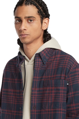 Chemise - Rouge et bleu marine