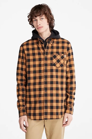 Surchemise TFO LS Nashua - Marron et noir