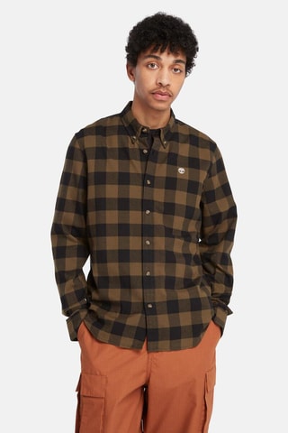 Chemise Mascoma - Kaki et noir