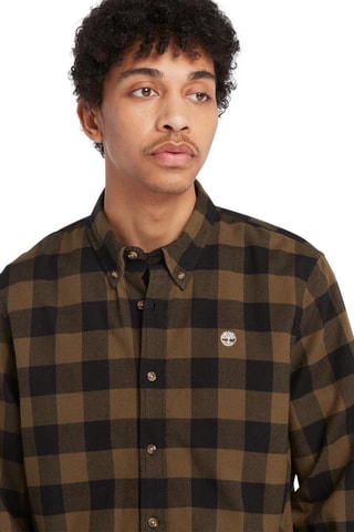 Chemise Mascoma - Kaki et noir